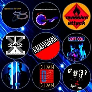 80's Band Magnets Depeche Mode Duran Duran